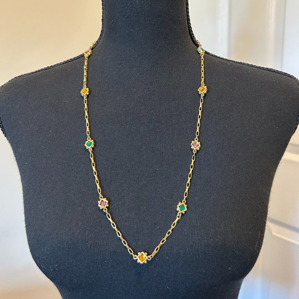 Multi Gemstone Necklace